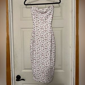 Windsor Strapless Floral Dress